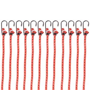 PRETEX 12 pcs Luggage rope set red 40cm