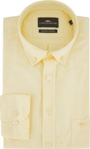 Fynch Hatton Premium Oxford Hemd langarm gelb