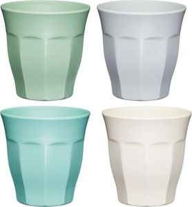 Colourworks Melaminbecher Klassische Farben - Set 4tlg.