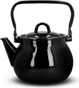 AGD Olkusz | Induktionskessel 2,5l - Schwarz - Wasserkessel Emaillierte Oberfläche - Hochwertige Verarbeitung - Ergonomisches Design AGD Olkusz | Induktionskessel 2,5l - Schwarz - Wasserkessel Emaillierte Oberfläche - Hochwertige Verarbeitung - Ergonomisches Design