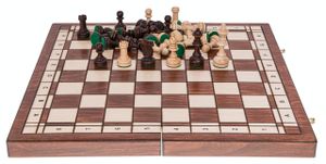 SQUARE - Schach Nr. 4 - Classic - Schachspiel aus Holz : Schachbrett & Schachfiguren