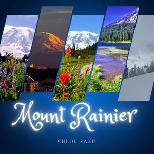 Mount Rainier : A Beautiful Print Landscape Art Picture Country Travel Photography Coffee Table Book of Washington