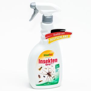 inseko 1x Insektenspray I gegen kriechende und fliegende Insekten I für drinnen & draußen - 1 Flasche mit 750ml (442321)