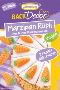 12 Stück Marzipan Rübli VEGAN