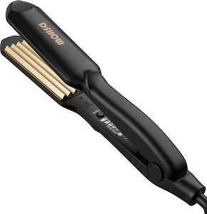 Glätteisen Kreppeisen die Haare Keramik Crimping iron fur Hair Keramik-Beschichtung, mit 5 einstellbaren Temperatureinstellungen 140℃,160℃,180℃,200