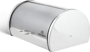Edenberg Edelstahl Brotaufbewahrung Kiste, Brotbox Mit Rolldeckel, Mit Schiebedeckel  EB-084