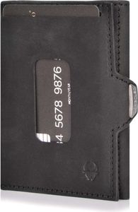 DONBOLSO Herren Geldbörse klein aus Echtleder - Wallety XS - mit RFID und NFC Schutz - Geldbörse für Karten und Münzen - edles Design und viel Stauraum - 9 x 7 x 1,5 cm