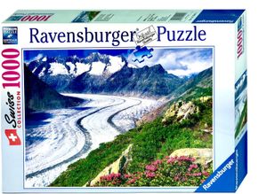 Ravensburger Puzzle 15594 Aletschgletscher, Wallis - 1000 Teile, ca. 70 x 50 cm