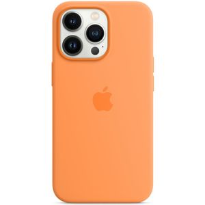 Apple Silikon Case mit MagSafe iPhone 13 Pro Max - Schutzhülle - gelborange