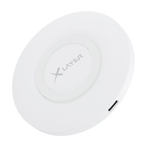 Xlayer Ladegerät XLayer Wireless Charging Pad Basic 10W Qi-zertifiziert White