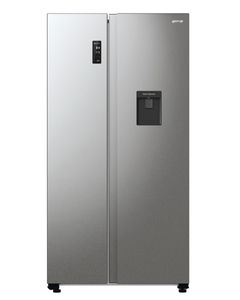 Gorenje NRR9185DAXLWD Side-by-Side-Kühlschrank, 547 Liter, Wasserspender, Edelstahl