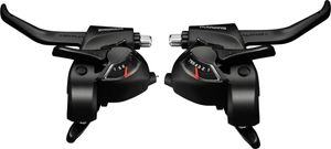 Shimano Tourney ST-EF41 Schalthebel Fahrrad EZ Fire Plus Fahrradschalthebel Schaltgriff Mountainbike MTB Kettenschaltung SET 7-fach rechts + 3-fach links