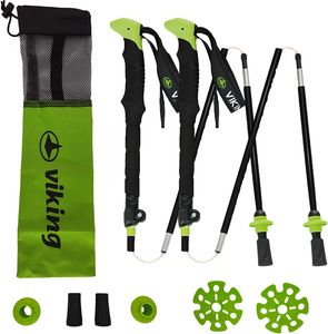 Viking Terve Grass Green 67 - 130 cm Turistické palice