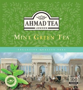 Ahmad Tea - Grüner Mint Tee 100Beutel