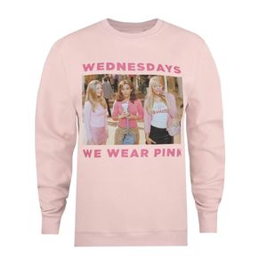 Mean Girls - "Pink Wednesdays" mikina pro ženy TV1159 (XL) (Bledě růžová)