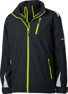 FORTIS 3-in-1Jacke 24, schw./lime,Gr.M