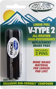 Kool-Stop Bremsgummi -V-Brake-, V Type 2, Carbide Coated
