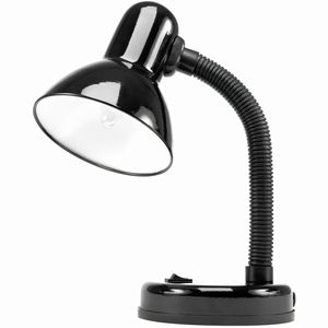 Schreibtischlampe | Tischlampe E27 | Klassisch Tischleuchte | Leselampe mit Verstellbarem, Flexiblem Arm | Retro Design für Büro, Nachttisch | Retoo