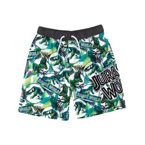 Jurský svět - Chlapecké plavecké šortky NS7048 (116) (Zelená/černá/bílá)