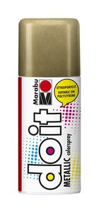 Marabu Sprühfarbe do it METALLIC metaliczne złoto 150 ml Dawka