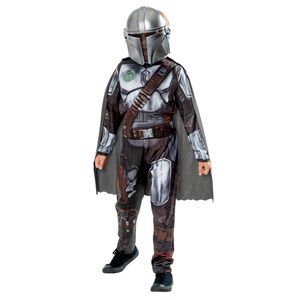 Star Wars: The Mandalorian - Kostüm - Kinder BN4942 (146-152) (Schwarz)