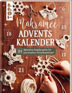 TOPP Verlag Makramee Adventskalender, Box, Freistehend, Mehrfarbig