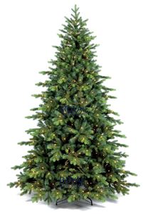Royal Christmas® Künstlicher Weihnachtsbaum Visby 210 cm | inklusive LED-Beleuchtung