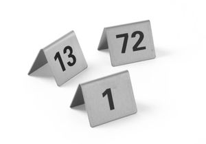 Čísla na stôl HENDI - číslo 37-48 - 50x35x(H)40mm