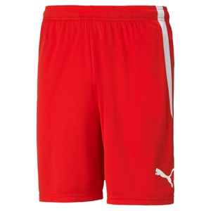 Puma Fußball teamLIGA Shorts Herren rot weiß Gr XXL