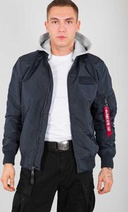 ALPHA INDUSTRIES - MA-1 TT Hood Bomberjacke mit Kapuze
