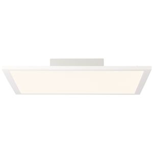 BRILLIANT LED Panel Aufbaupaneel Charla | funktionale Deckenaufbau-Paneel | max. 24W | flächiges Licht | Metall/Kunststoff | weiß/warmweiß | 40x40cm