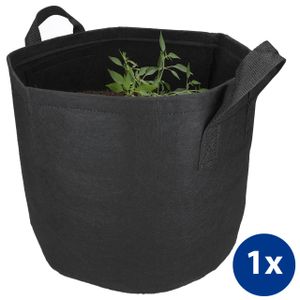 mumbi Pflanzsack Pflanzentasche Pflanzen Sack Tasche Smart Grow Bag Vliesstoff mit Griffen 30 Liter