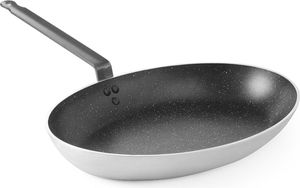 Hendi FISH PAN 627716 Bratpfanne, Aluminium, Induktionsherd-geeignet, Antihaftbeschichtung