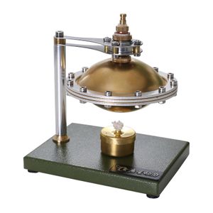 Heissluft-Stirlingmotor Motormodell DIY nicht zusammengebaute dampffliegende Untertasse Vollmetallphysik Wissenschaft Experiment Experiment Spielzeug Geschenk