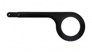 Kettenschutz Hebie 317 38 Zähne, schwarz glanz