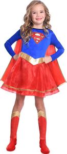 (PKT) (9906074) Klasický detský kostým Warner Bros Supergirl (8-10 rokov)