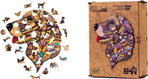 Öko-Puzzle aus Holz 125 Faithful Sirko A3 Öko-Puzzle aus Holz 125 Faithful Sirko A3