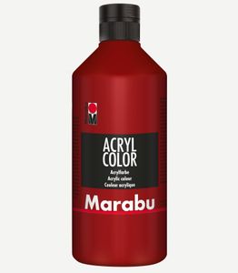 Marabu Acrylfarbe Acryl Color 500 ml rubinrot 038