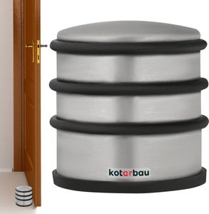 KOTARBAU® Türstopper für Türen Freisehend Türpuffer hoch Silber KOTARBAU® Türstopper für Türen Freisehend Türpuffer hoch Silber