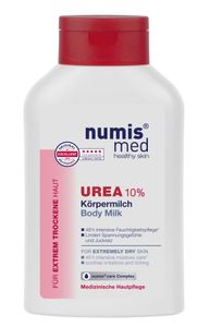 numis med Körpermilch mit 10% Urea - Hautberuhigende Bodylotion für trockene, zu Juckreiz neigende Haut 1x 300 ml