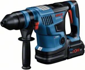18V Akku Bohrhammer SDS-plus GBH 18V-34 CF | 2x Akku 5,5 Ah + GCY 42