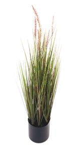 Künstliches Pampas-Gras 122cm Dekogras Grashalm Kunstpflanze Zimmerpflanze