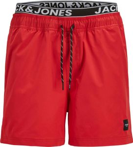 Jack & Jones Herren Badeshorts Beachwear Badehose JPSTMAUI, Farbe:Rot, Artikel:-true red, Größe:XL