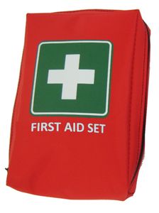 LEINA Mobiles Erste Hilfe Set "First Aid" 21-teilig rot