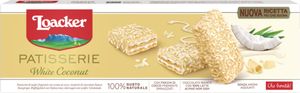 Loacker Gran Pasticceria White Coconut jemné oplátkové sušienky 100g
