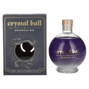 Crystal Ball Shimmer Gin 37,5% Vol. 0,7l in Geschenkbox mit LED Lichtsticker