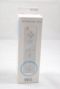 Originální ovladač Nintendo Wii Remote / Remote Motion Plus Inside - bílý v