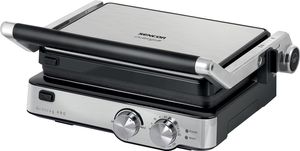 SENCOR SBG 4010SS Príkon: 2000 W, hladký povrch na varenie, otočný termostat, časovač, jednoduchá údržba, farba: čierna/strieborná, hmotnosť: 4,95 kg SENCOR SBG 4010SS Príkon: 2000 W, hladký povrch na varenie, otočný termostat, časovač, jednoduchá údržba, farba: čierna/strieborná, hmotnosť: 4,95 kg