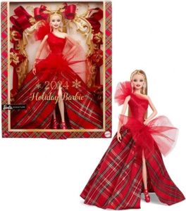 Mattel Barbie Signature Vánoční blondýnka 2024 HRM61