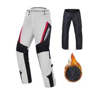 Kalhoty na motorku, rychlé odepínání, nepromokavá a zateplená podšívka, zimní kalhoty HERO A, XXXL